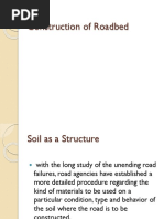 Construction of Roadbed