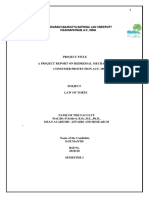 A Project Report On Redressal Mechanism Under