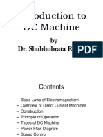 Introduction To DC Machine: by Dr. Shubhobrata Rudra