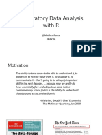 Exploratory Data Analysis With R PDF