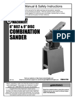 6 X 48 Belt Disc Sander