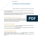 Résumé Introduction Générale À L27étude de Droit