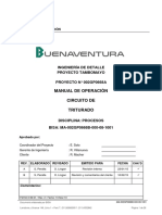 M - Manual de Operacion Planta de Trituracion