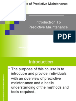 Fundamentals of Predictive Maintenance