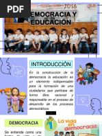 Democracia y Educacion