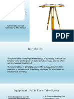 Plane Table Surveying 