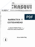 Roig Narrativa y Cotidianidad PDF