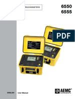 10kV and 15kV MEGOHMMETERS: User Manual