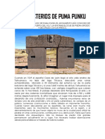 Los Misterios de Puma Punku