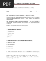 Escala Hospitalar para Depressão e Ansiedade (HADS)