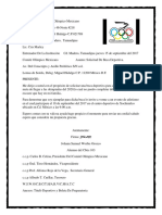 Carta Formal Beca Deportiva