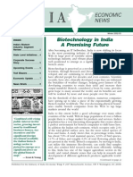 Biotechnology in India A Promising Future: Volume XIII, Number 2 Winter 2002-03