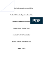 Practica 3 Mecánica de Fluidos UNAM