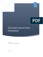 Teacher Induction Program - Module 1 V1.0