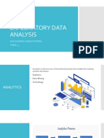 Exploratory Data Analysis: Datascience Using Python Topic: 3