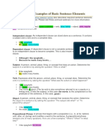 Structure of Sentence, Skimming, Slanning, Critical