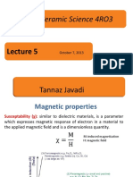 Ceramic Science 4RO3: Tannaz Javadi