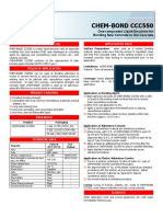 Chem Bond Ccc550 Tds A25319