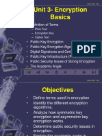 Unit 3-Encryption Basics: - Definition of Terms