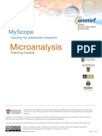 Microanalysis Reduced