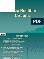 Basic Rectifier Circuits and Filters