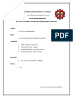 Inventario de Acuiferos en Celendin