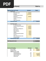 Financial Projections Sample