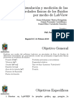 Simulación y Medición de Magnitudes Físicas Presentes en