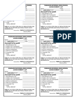 Amount To Be Paid: Amount To Be Paid:: Assessment Lip Assessment Lip