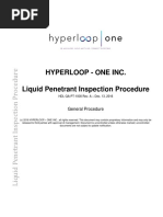 Liquid Penetrant Inspection Procedure HLD-QA-PT-1000 Rev. A