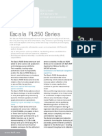 Escala PL250 Series Datasheet