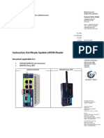 Instruction eWON Router Certificate Update PDF