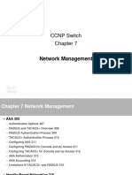 CCNP Switch: Network Management