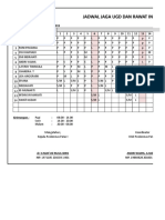 Jadwal Jaga Ugd Dan Rawat Inap Puskesmas Patas I: Bulan: Oktober 2019 No Nama Tanggal 1 2 3 4 5 6 7 8 9 10 11 12 13 14