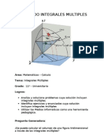 Aplicando Integrales Multiples