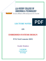 Embedded Systems Design