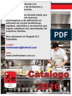 Catalogo Chef