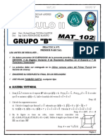 Practica - 1 MAT - 102 PDF