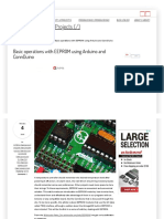 Basic Operations With EEPROM Using Arduino and ConnDuino - ConnDuino Projects