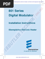 801 Series Digital Modulator: Installation Instructions