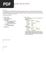 Programming SQL Server 2012: Prelude