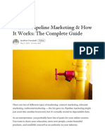 What Is Pipeline Marketing & How It Works: The Complete Guide