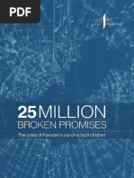 Alif Ailaan Report 25 Million Broken Promises