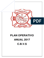 Plan Operativo Anual 2017 Cbvs