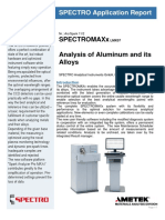 SPECTROMAXx R11 2 Analysis of Aluminium and Its Alloys July2017