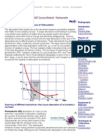 Sources of Attenuation