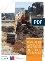 Manual de Tecnologías de Remediación de Sitios Contaminados Baja