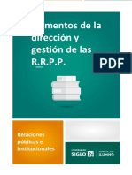 Elementos de La Dirección y Gestión de Las R.R.P.P.