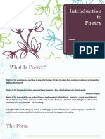 Intro To Poetry