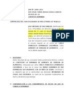 Contestacion Aumento de Alimentos